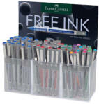 Faber-Castell Display 60 rollere free ink 0, 7mm Faber-castell (FC348131)