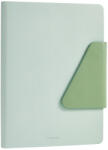 Deli Caiet birou a5 96 file dictando coperta piele si clapeta nusign verde Deli (DLENS209-GR)