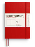 Leuchtturm Caiet a5 velin coperta flexibila rosu cherry Leuchtturm (LT373993)