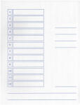 NB_HRT Dosar carton simplu alb 100 buc/set (DS520100)