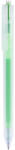 Deli Pix cu gel cu mecanism 0.5mm vernil Deli - Set 12 (DLEG118-YG)