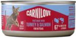 CARNILOVE Cat Can Paté Made with Turkey & Salmon for Kittens 100 g