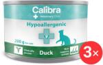Calibra VD Cat konzerv Hypoallergenic Duck 3 × 200 g (KRMK1158bun)