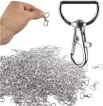  Fémből készült halas karabiner 500 db (581781)
