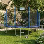 INLEA PREMIUM Jump Trambulin 500 cm külső védőhálóval - kék (IN02-0027)