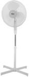  Álló ventilátor, B-4693, fehér, 45 W, átmérő: 38 cm, 3 sebességfokozat, oszcilláló, állítható fejdőlés, kereszttalpas állvány (2ESP0006)