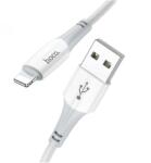 hoco. iPhone 14 Plus HOCO X70 adatkábel USB - lightning, törésgátló, FEHÉR (X70_USB_LIGHTNING_W)