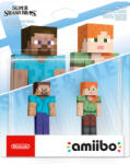 Nintendo Amiibo Steve and Alex Smash Bros Collection Figurina