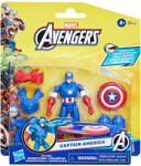 Hasbro Marvel Avengers Battle Gear Captain America Action Figure Figurina