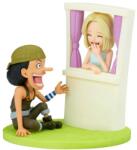 Banpresto Wcf Log Stories One Piece Usopp Kaya 7cm 88702 Figurina