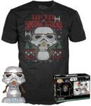 Funko Pop! Star Wars Holiday Stormtrooper Metallic and T Shirt S Figurina