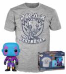 Funko Pop! Marvel Guardians Of The Galaxy Volume 3 Drax Blacklight And T Shirt M Figurina