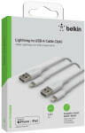 Belkin Lightning To Usb-a Cable 1m (2pk) White