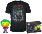 Funko Pop! Comic Cover Dc The Joker Blacklight and T Shirt M Figurina
