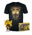 Funko Pop! Spider Man No Way Home S3 Electro Glows In The Dark and T Shirt Xl Figurina