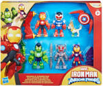 Hasbro Iron Man And His Awesome Friends Figures Armored Up Avengers Pack (g1255) Figurina