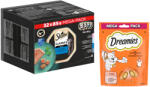 Sheba 32x85g Sheba Classics pástétomban nedves macskatáp+180g Dreamies csirke macskasnack ingyen