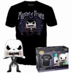  Figurina Pop! The Nightmare Before Christmas Jack Skellington Glows In The Dark and T Shirt S Figurina