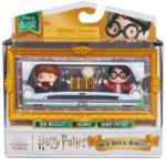  Figurina Harry Potter Micro Magical Moments Ron Weasly Hedwig Harry Potter Mini 3 Pack Figurina
