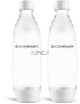 SodaStream FUSE Fehér 2 x 1 l-es palack - mosogatógépben mosható (42007068)