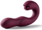 HoneyPlayBox Rotating Head G-spot Vibrator & Clit Licker Purple Vibrator