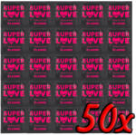 SuperLove Premium Latex Condoms Classic 50 pack