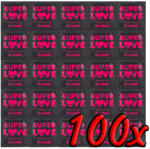 SuperLove Premium Latex Condoms Classic 100 pack