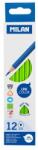 MILAN Creioane triunghiulare MILAN Ergo Grip 1 buc, verde deschis