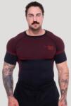 GymBeam OG1 varrásmentes póló Black/Red L