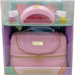 NICE Set manichiura copii - cu geanta si accesorii pentru unghii - Pink It (NC40061)