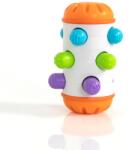 Fat Brain Toys Rolio - Jucarie senzoriala tip cilindru cu butoane click-clack (F434DT) - ookee
