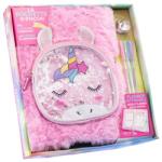 NICE Agenda gigant Girabrilla , Unicorn Magic, cu coperta pufoasa si poseta detasabila (NC16012)