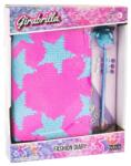 NICE Jurnal Fashion Girabrilla , set jurnal cu paiete reversibile si pix (NC19046)