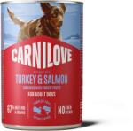 CARNILOVE Dog Can Paté Made with Salmon & Turkey 400 g
