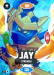 Blue Ocean Lego Ninjago 2026 sorozat 11 Ultra Ritka Kártya 225 Jay