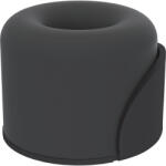 KWS ajtóütköző 2015 átmérő 40 mm acél fekete lakkozott (SCH-102283624)