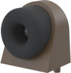 KWS ajtóütköző 2028 37x48x50mm alumínium sötétbarna eloxált (SCH-102283739)