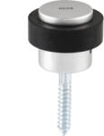 Grundmann Ajtóütköző WG átmérő 48 mm magasság 38 mm gumigyűrű ütköző ezüst eloxált (SCH-102283671)