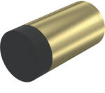 KWS fali ajtóütköző 2072 átmérő 30 mm hossz 100 mm sárgaréz matt (SCH-102283876)
