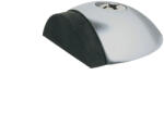 KWS Ajtóütköző - talplemez átmérő 57 mm ütköző 17 mm ezüst eloxált (SCH-102283617)