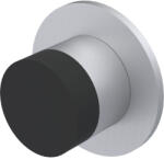 KWS fali ajtóütköző 2069 átmérő 30 mm hossz 28 mm alumínium ezüst eloxált (SCH-102283887)