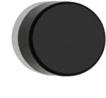 Hewi fali ajtóütköző 610 - 24 mm átmérő 35 mm világosszürke nylon (SCH-102283706)