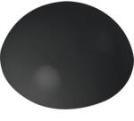 SCH Ajtóütköző átmérő 32 mm magasság 12 mm falra szerelhető fekete műanyag (SCH-102283036)