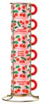 Bialetti Set Fruit Vibes cu 6 cești de espresso