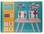 Swede Fa Puzzle 3D Figurák Készítése U1385 (układanka drewniana - tworzenie figur 3d u138)