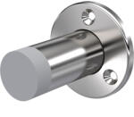 KWS fali ajtóütköző 2010 átmérő 55 mm magasság 80 mm nemesacél fényes (SCH-102283581)