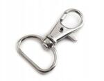 Stoklasa Fém forgó karabiner, nikkel, lyuk 18 mm, 5 db (090573_106382_16781)