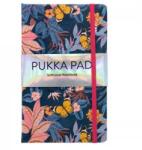 Pukka Pad notesz (A5, 192old. vonalas), Bloom Blue, virágos (9491-BLM)