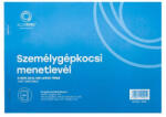 Bluering Személygépkocsi menetlevél A5, 100 lapos D. GEPJ. 36/5 Bluering® (RRNYOMTDGEPJ365X)