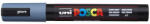 uni Dekormarker 1, 8-2, 5mm, Uni Posca PC-5M szürke (RR2UPC5MSZ)